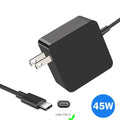 Adapter Type-C USB-C 10PC 45W Charger ASUS notebook DELL   for Smart HP Phone