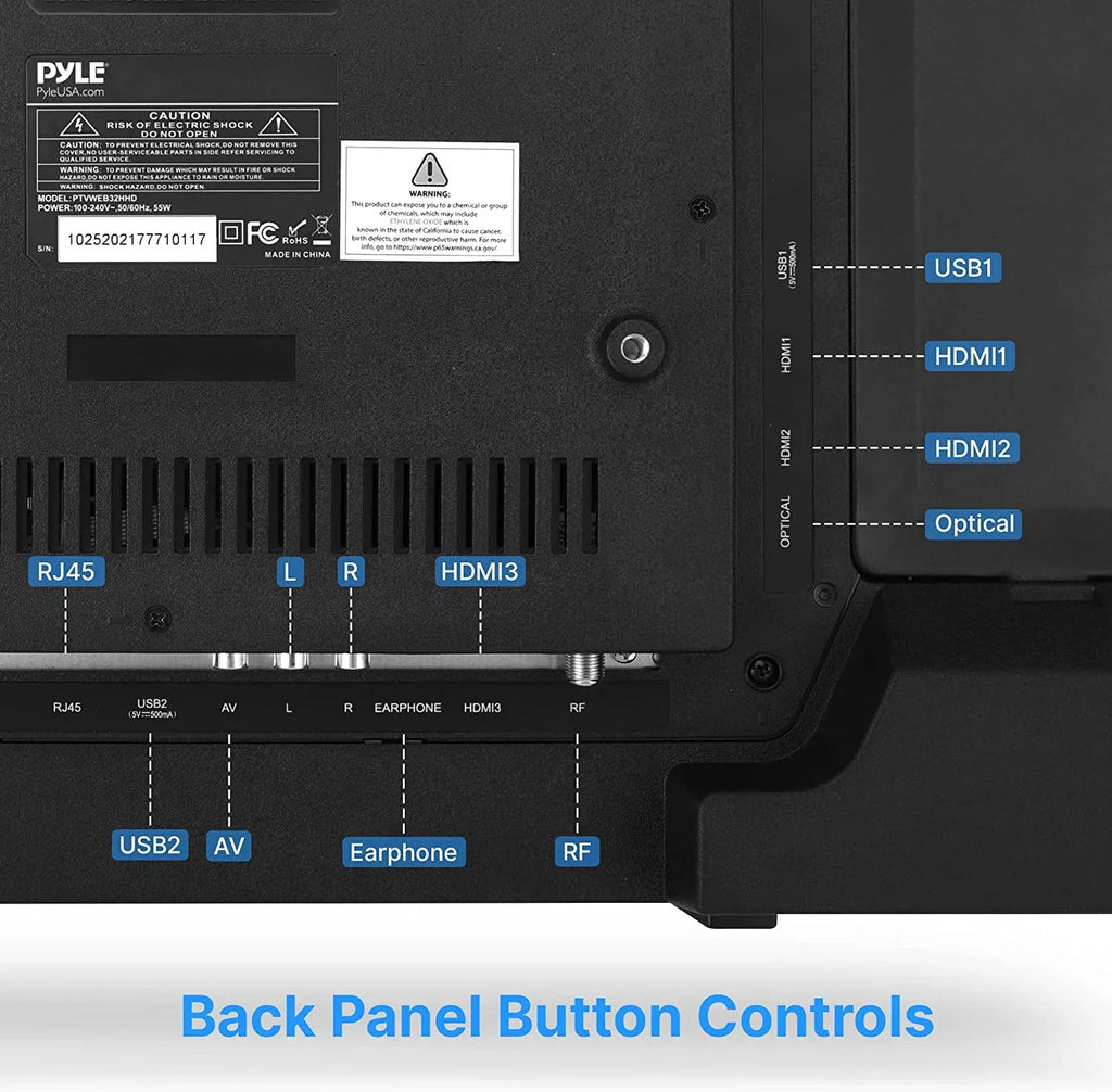 5 LED Operating to 1366×768 WebOS Supports TV, System Smart Up 32 Built inch HD Resolution, in