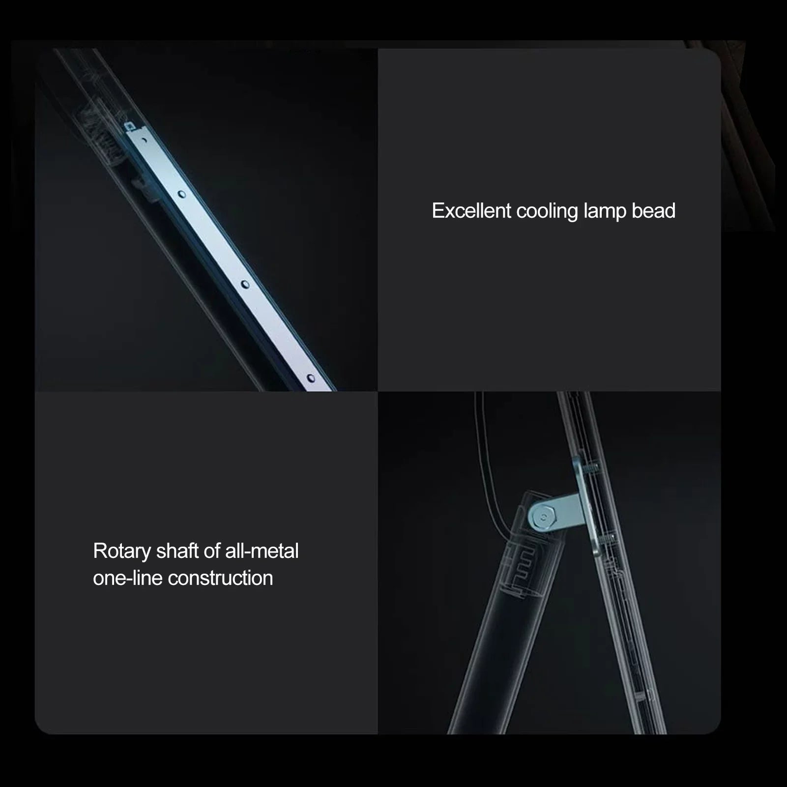 Desklight Dimmable App Smart Table Support Lamps Mode,Flicker-Free Desk Mobile Control Phone Remote Control OWSOO 4 Ra>95