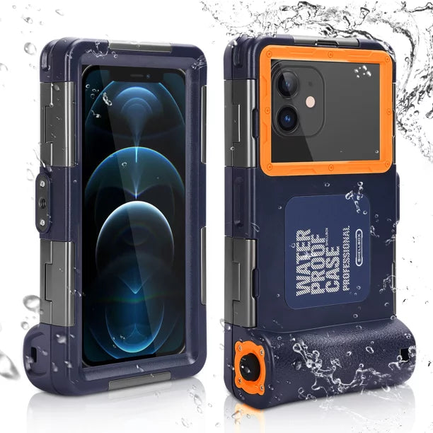 LCD Hot all Surfing Snorkeling Video Up Phones Professional Lanyard [15m/50ft] Protective Infinix Housing with for 5 Case UrbanX Inch to And Photo Swimming Underwater 6.9 Diving Waterproof