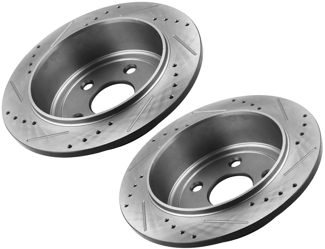 Caliber, Rear Compatible Rotor & Slotted Sebring, 200 Rotors Drilled 262mm Jeep with Brake Motors Patriot, Mitsubishi Brake Afa Avenger Dodge Compass Chrysler Lancer