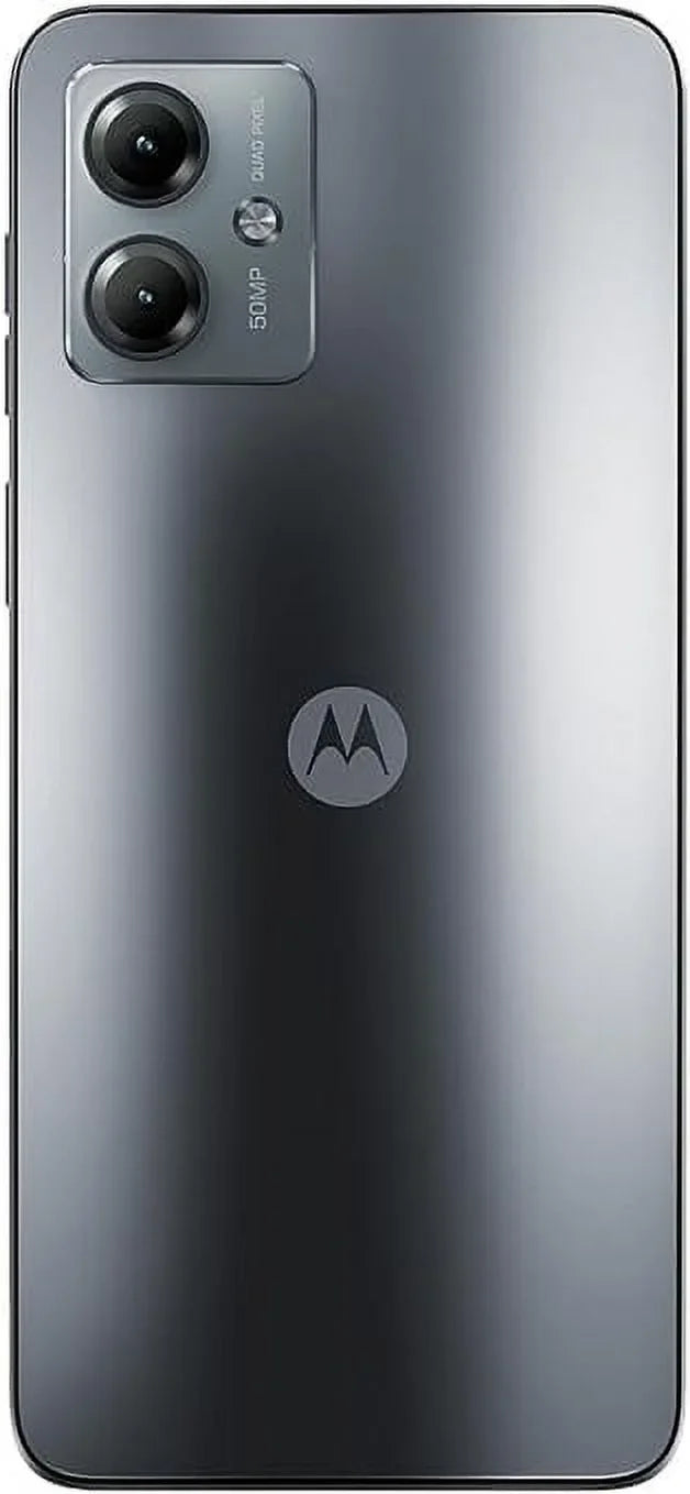6.5" Model | 5000mAh Gray) 13 4G 50MP SIM Display Moto - Android (4/128GB) Battery International | Rear LDC | Motorola Camera | LTE Dual (Steel G14 IPS (2023)