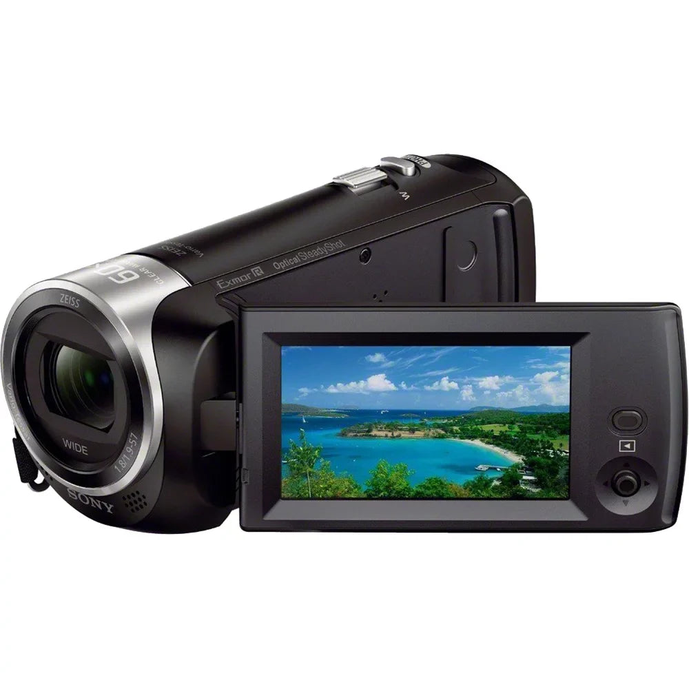 MicroSDHC HDR-CX405 with HDRCX405 Sony and Bag, Handycam Camcorder Video Card, Deluxe Bundle Charger, 32GB Cable, More HDMI AC/DC Recording CX405 Pack, Battery Memory