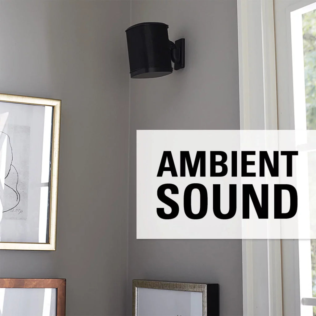 '- and Speaker Sonos PLAY:3 Each PLAY:1, (Black) Sanus Swivel Mount Wireless Tilt and ONE, for Wall