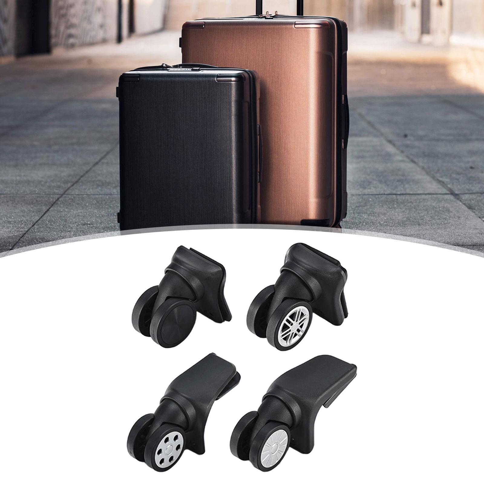 Suitcase 4x for Case Bags Luggage Durable Wheels Luggage Trolley Replacement