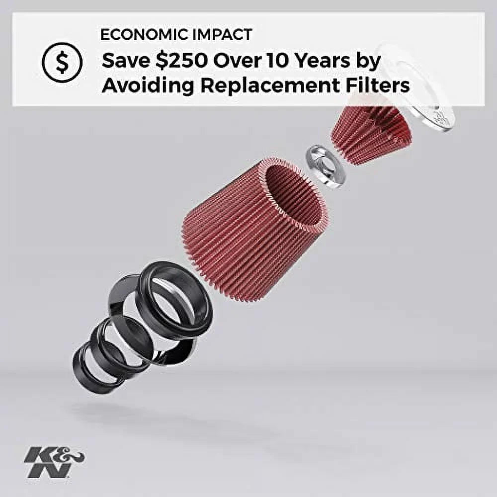 Filter: Performance, (Ram Replacement 2003-2009 3500) Filter: Ram 2500, Premium, Washable, DODGE High Air K&N E-0776 Engine