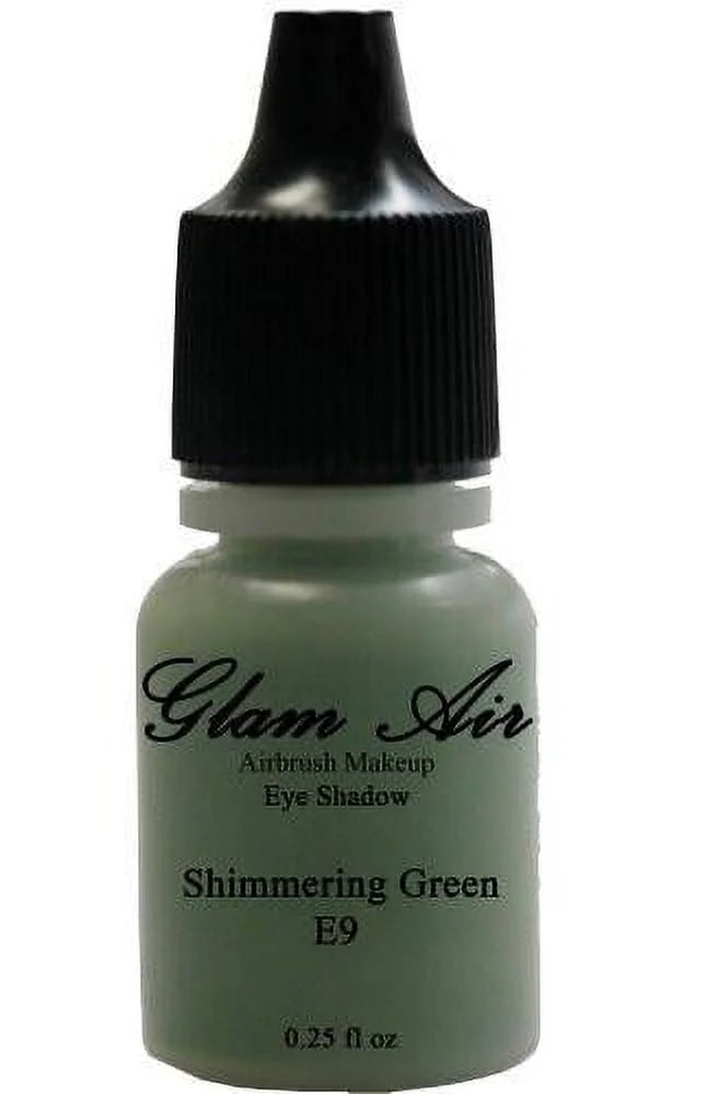 &amp; Green, Green, Cocoa, Fl. (3) Airbrush Eyeshadow Cocoa, Air 0.25 Shimmery Bottles Set of E4Copper Fair Glam Water-based s-E1 of Three Oz. Gold Fair Copper E9shimmery Gold
