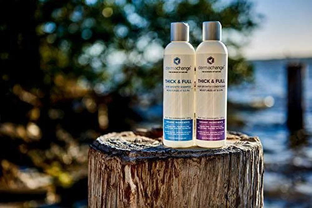 Conditioner Hair Shampoo -8 Growth Vitamins with DermaChange Set Oz and for