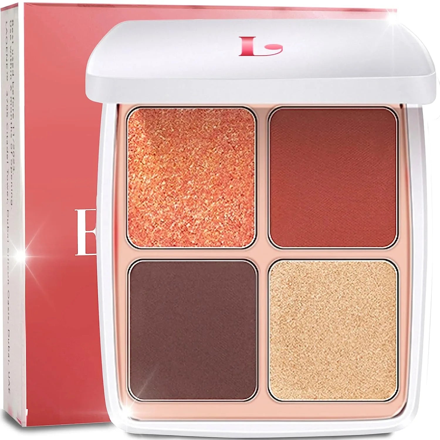 Line: Moroccan Three-Dimensional Impressi Rich Ultra-Creamy Inviting, Red - Mysterious, look Luxury - - You beautiful. Eyeshadow LAQENE so City Unforgettable Prismatic Eyes. Color Must-Have.