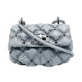 Garavani Small Me Crossbody Gray Valentino Leather Bag Spike