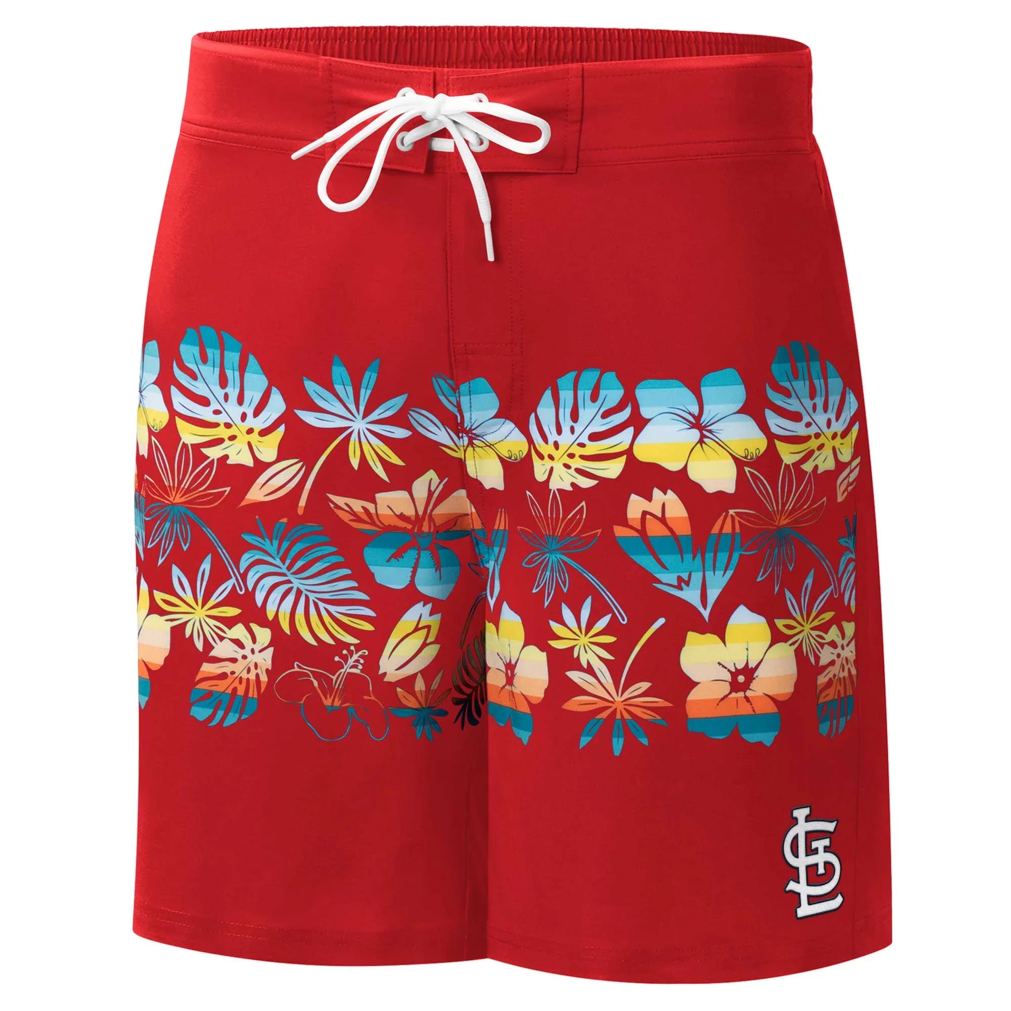 by Sports St. Breeze Swim Louis Banks Men's Carl Volley G-III Red Shorts Cardinals