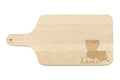 Board 17 Home Paddle Maple Products 8 State - Cutting Floral x Louisiana Creative