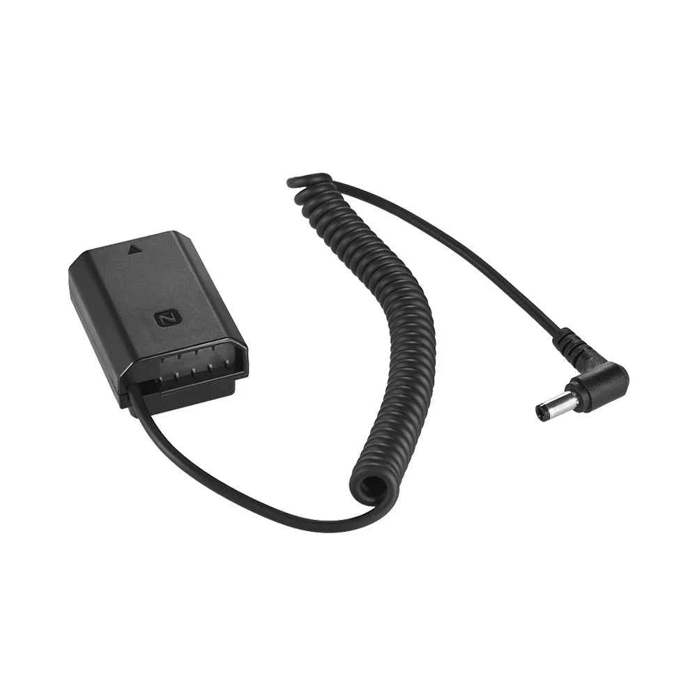 Dummy Cable Spring for Coupler Sony A7III A9 Connector A7SIII Pack DC Battery NP-FZ100 A7RIII Andoer