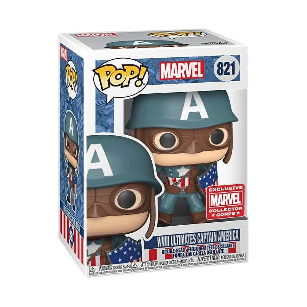 Ultimate America POP! Captain Funko #821 WWII