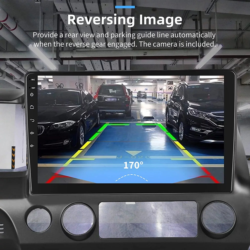 2008 Camera 2009 for 2GB 2006 Stereo Car Bluetooth/FM/WiFi 2007 2010 Corolla 2012, 2011 Screen Car with Radio GPS Built-in + Inch Navigation Head Touch Backup Unit 9 32GB Android Android Toyota