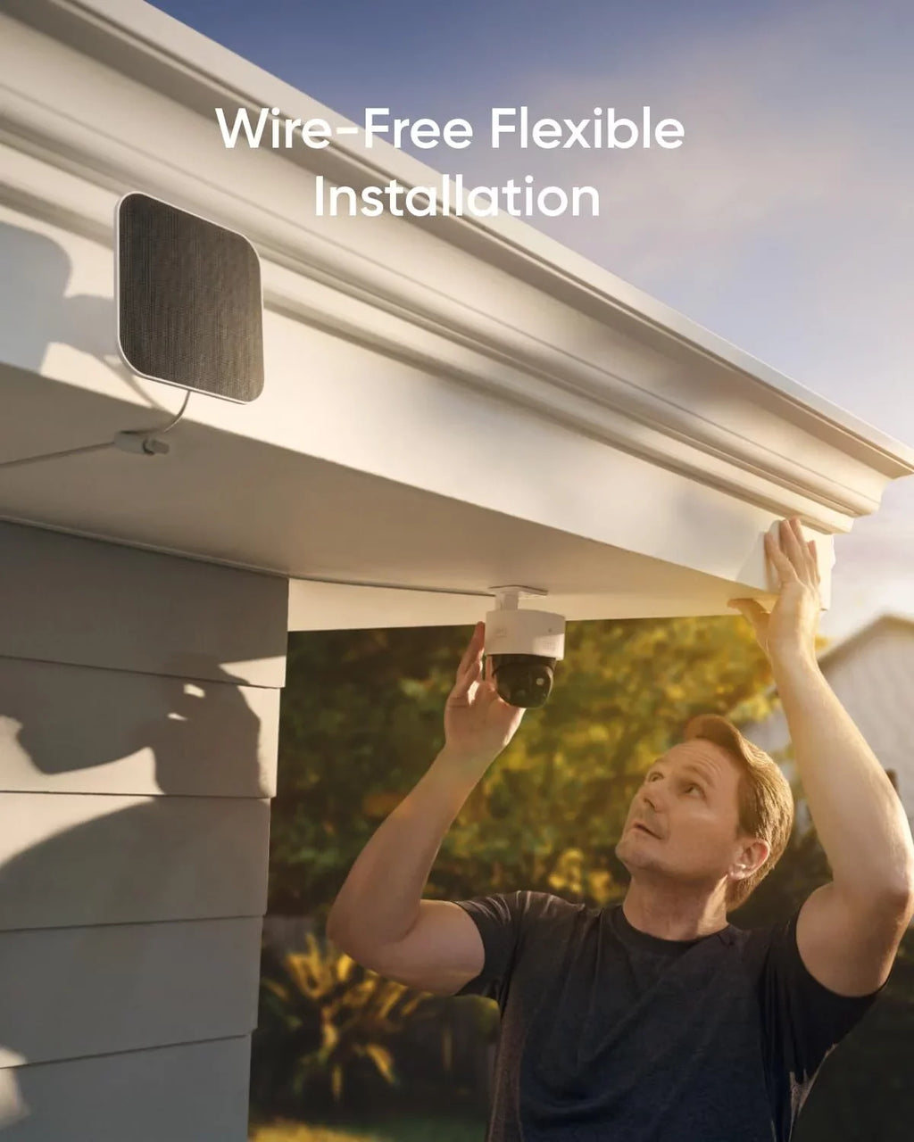 Surveillance, No S340, Fee, Monthly Wi-Fi, No Blind Solar Camera, SoloCam Camera, S380 Security Spots, 2.4 HomeBase Outdoor Wireless Compatible Security GHz 360° eufy