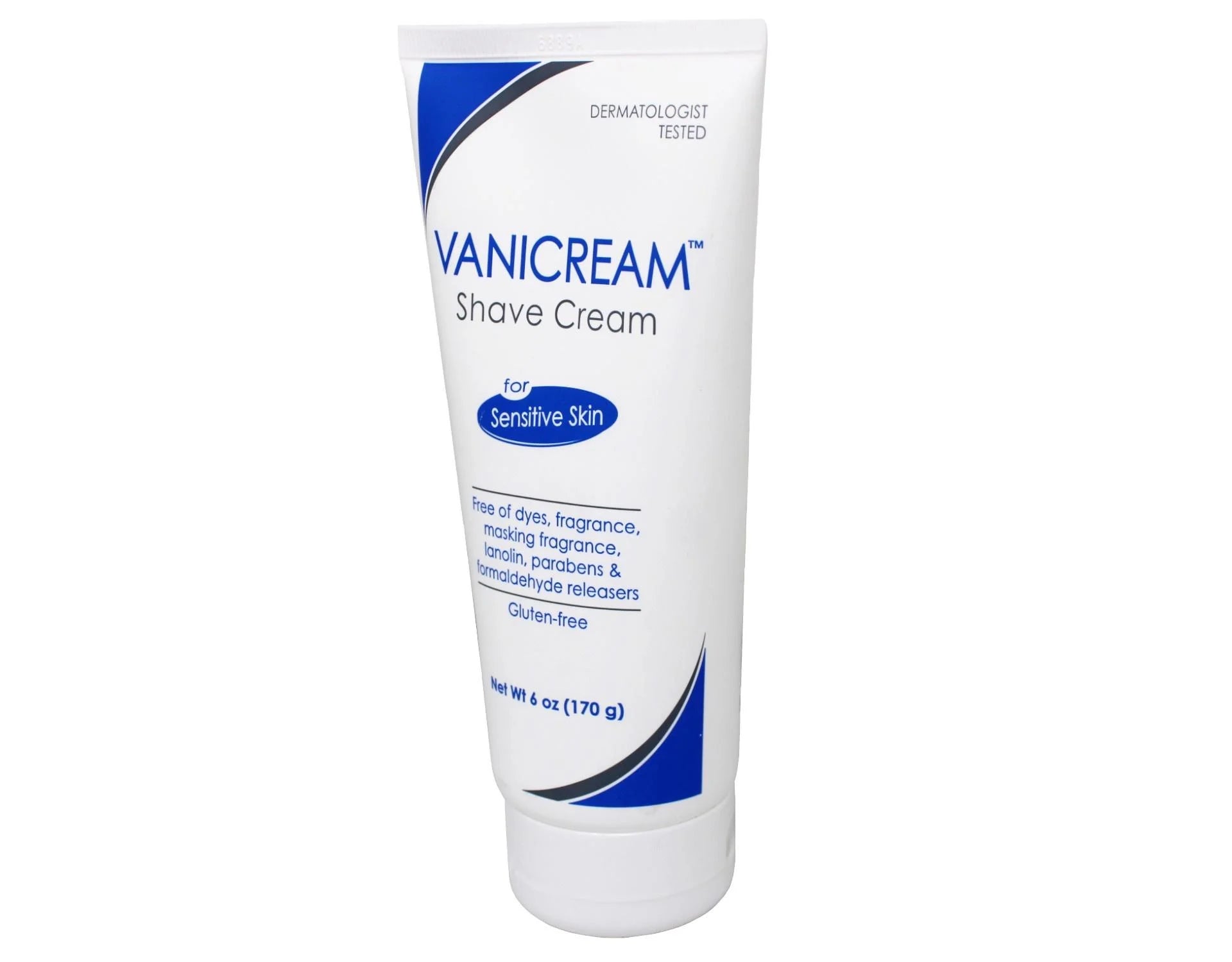 Each Vanicream For Shave 2 Skin Sensitive Pack 6oz Cream