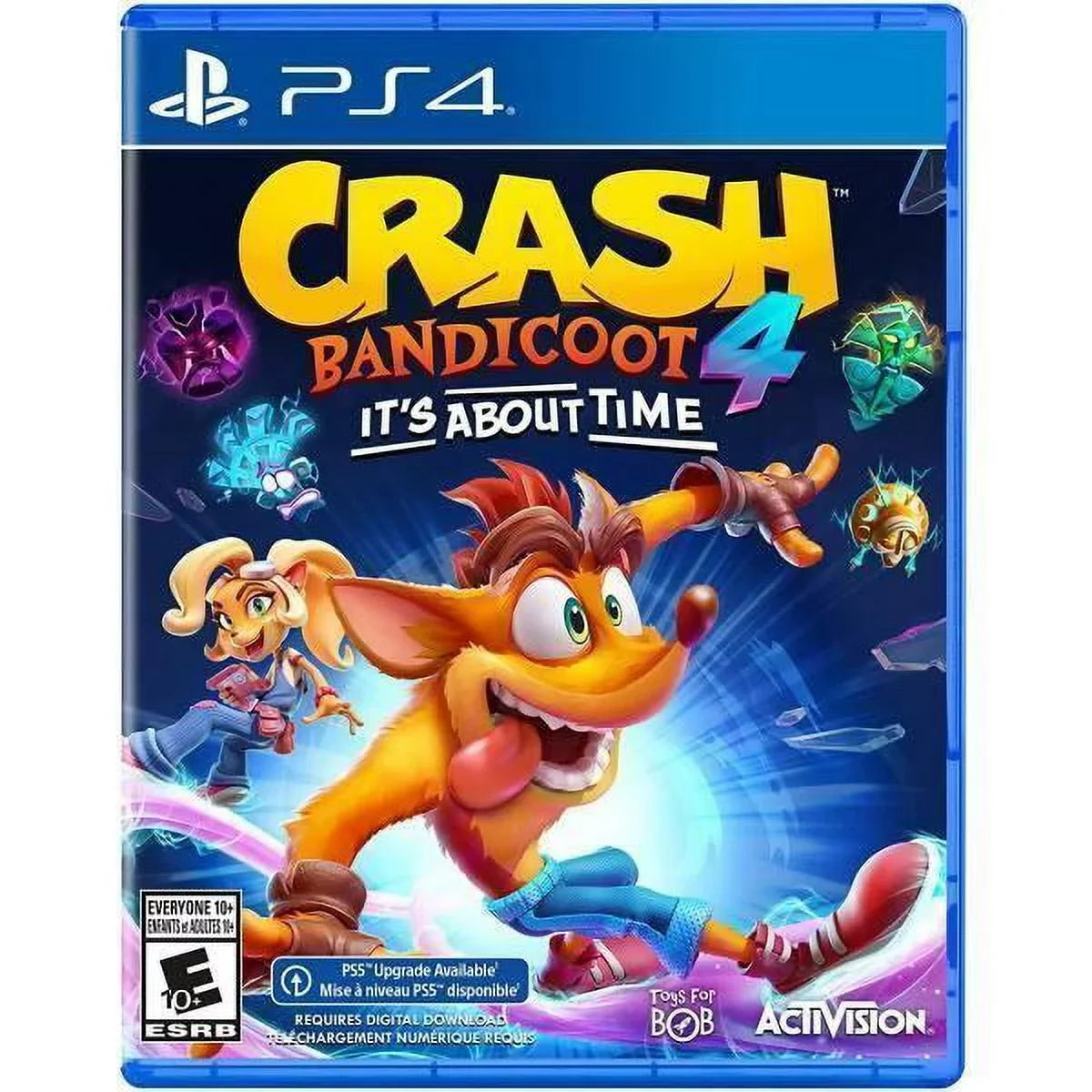 '- 4 Sony Crash It's PlayStation Bandicoot Activision] Time [PS4 4: NEW About