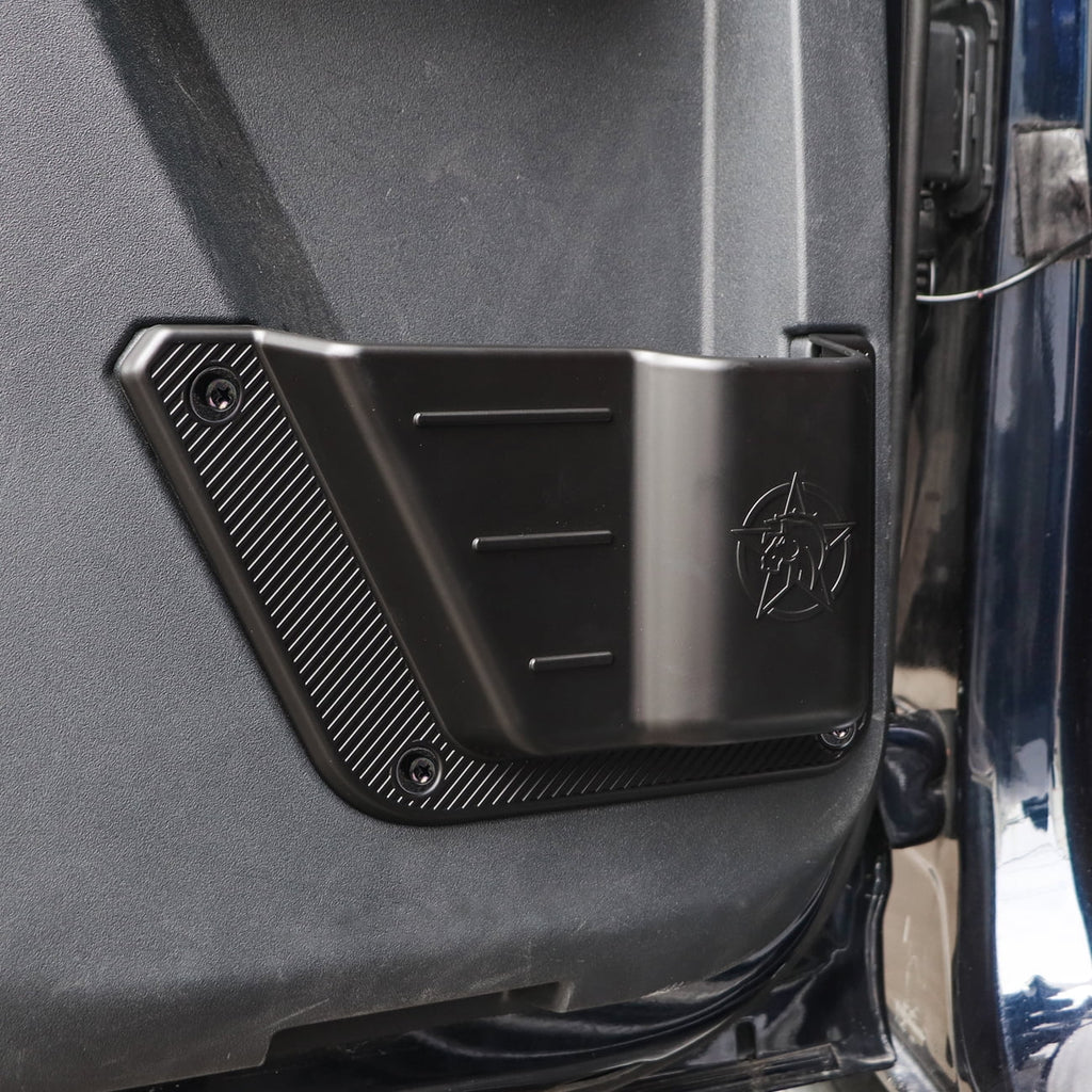 Ford 4 Front Side Organizer Pockets For Rear Doors Door Box 4Pcs Bronco Storage