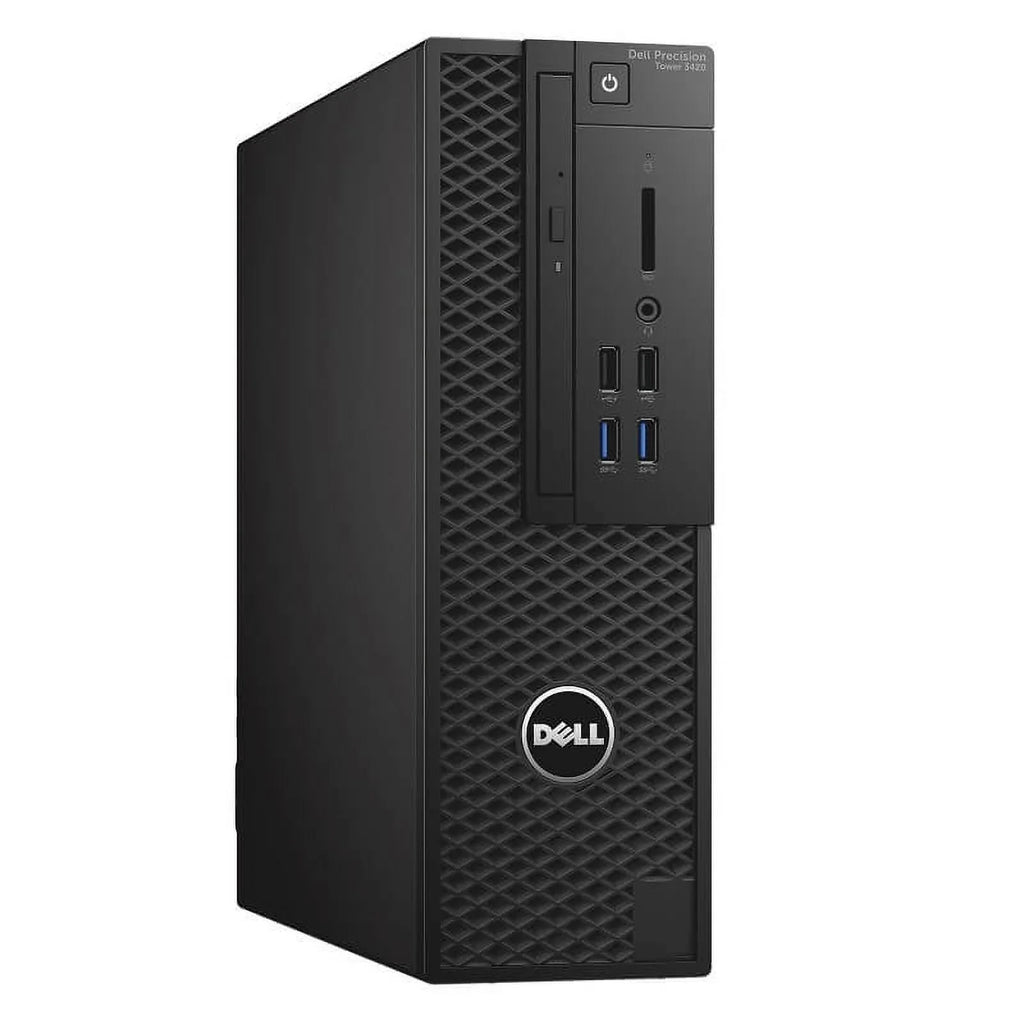 1TB Tower DELL Win NVMe Precision 3.2Ghz i5-6500 16GB 4C 10 pre-owned 3420 2TB Workstation