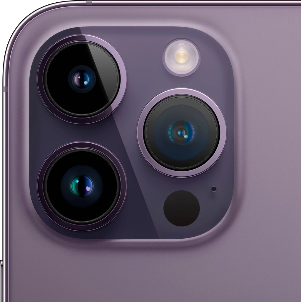 (T-Mobile) 128GB Restored Purple (Refurbished) MQ0E3LL/A iPhone Pro  Deep 14