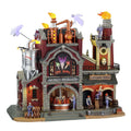 With Collection Adaptor Village #15723 Evil Whiskey Lemax Spirits 4.5V Distillery,