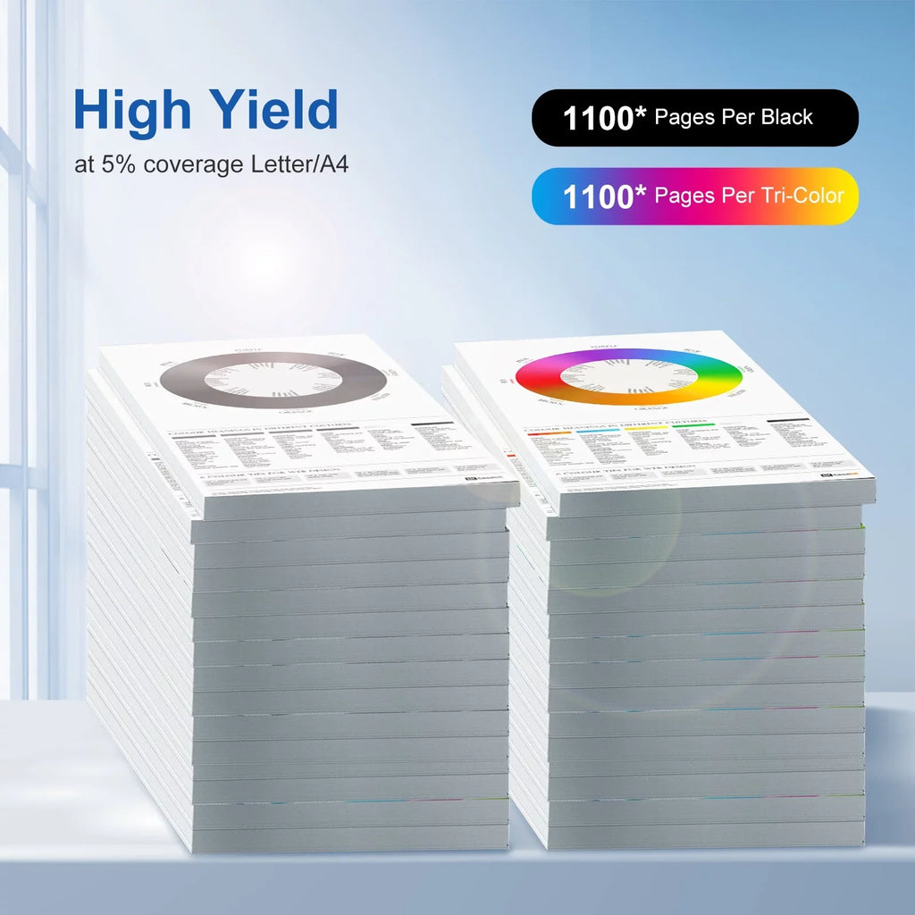 252 WF-3630 WF-7110 with use 252 WF-3640 to WF-7710 WF-3620 for Printer 252XL Cartridge WF-7620 Ink Ink Yellow,5-Pack) XL Cyan (Black Workforce Epson WF-7610 Magenta
