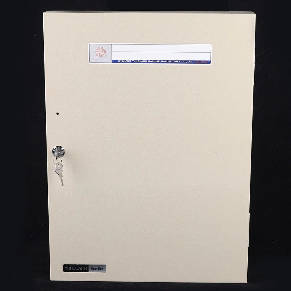 Cabinet Storage Box Wall Safe 80 Car Holder Key Mounted Organizer Dealership Lock