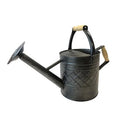 9.5 Embossed Liter Can Water Diamond Black