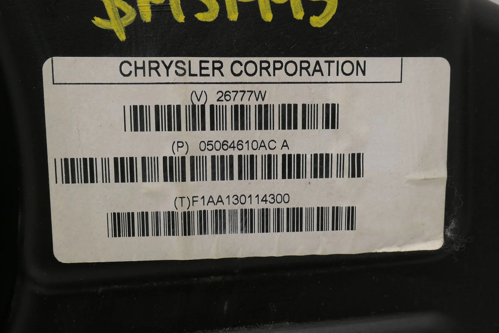 Jeep Cherokee Pre-Owned Rear (Good) Subwoofer OEM Trunk Grand 2011