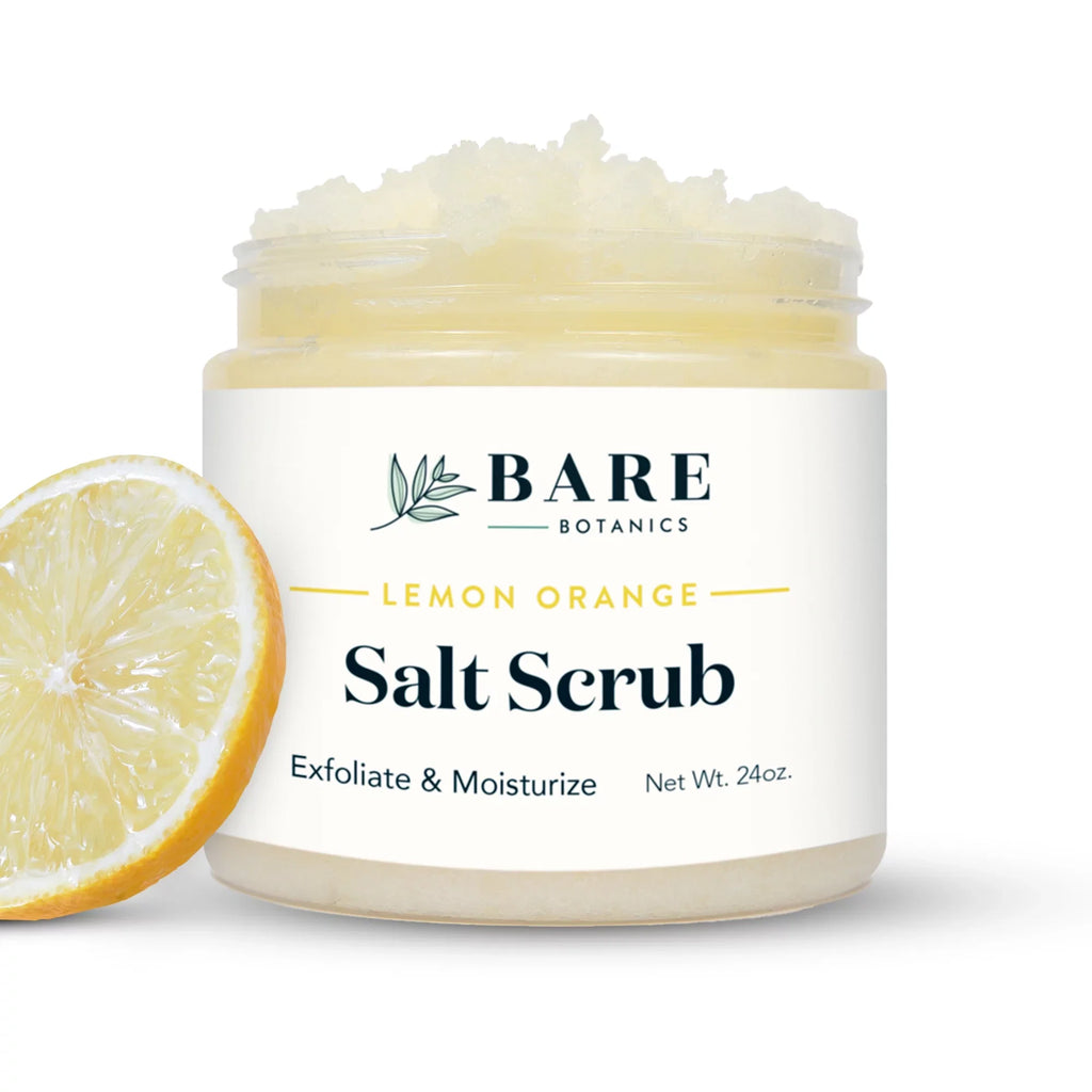 Botanics Scrub Salt Scrub Lemon Body Bare oz Orange Sea 24
