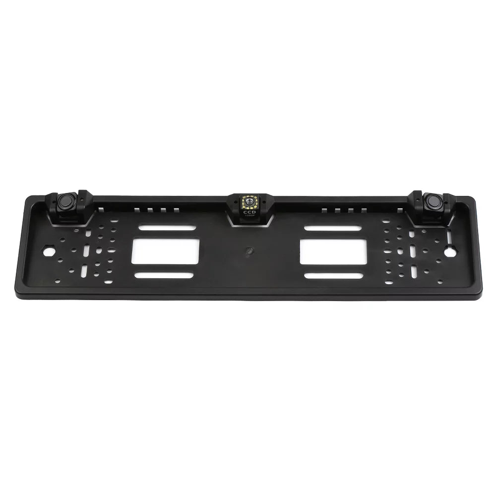 Camera System Sensor Backup Frame 12 Plate Parking License with Camera View Reversing European Rear LED Abody