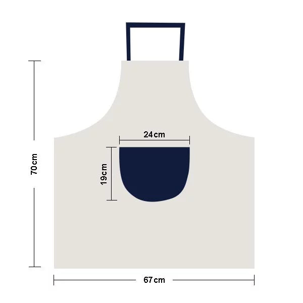 Bib BBQ Music Apron Kitchen Pocket Pinafore Adjustable Spain Flamenco Food Cotton Linen