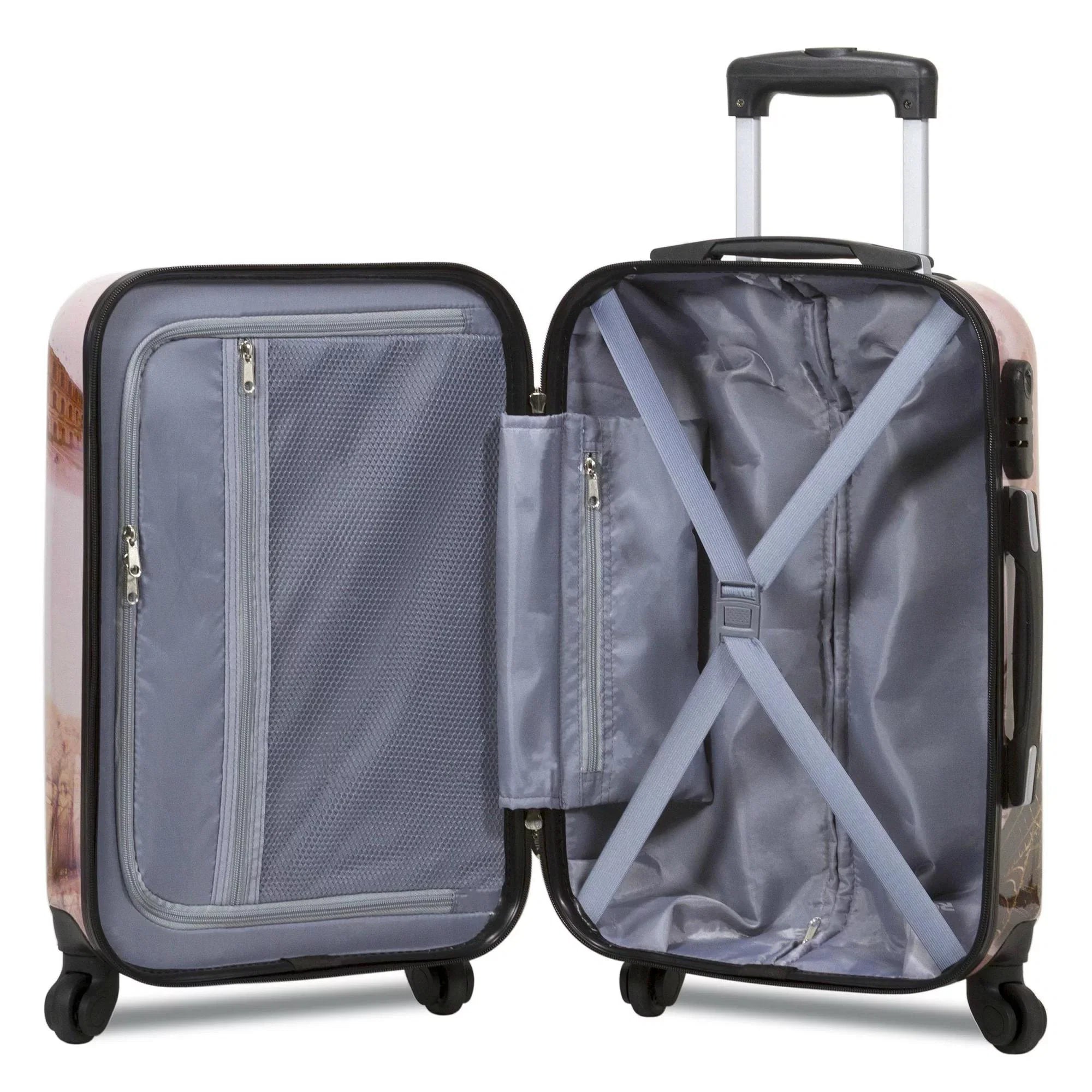 World Spinner Collection 3-Piece Set Hardside Paris Traveler Luggage