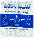 Dry-Packs Moisture in 448 Dehumidifier Gram Rechargeable Absorbs Gel Industries Silica Tyvek 40PK Absorbent