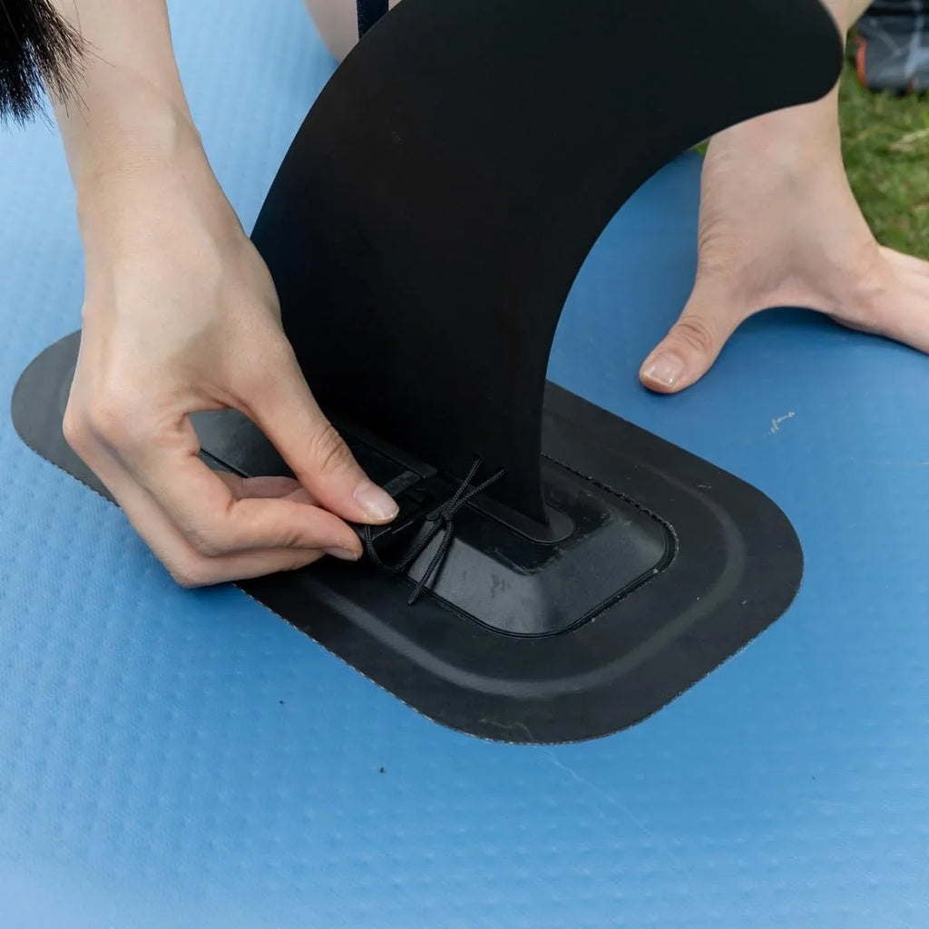Paddleboard Fin Fin Replacement Detachable & Single Surf and Fin for Surfboard Longboard, SUP Center Quick HEYTUR