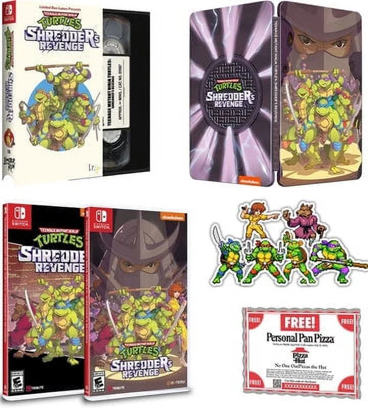 Ninja Edition Teenage [Nintendo Switch] - Shredder's Turtles: Classic Mutant Revenge