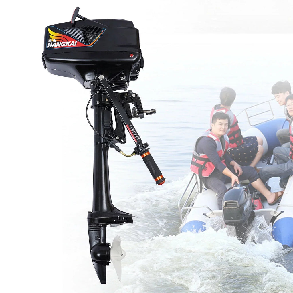 Engine Motor CDI Boat 2-Stroke HANGKAI sys Cooling 3.6HP Water Electric Outboard