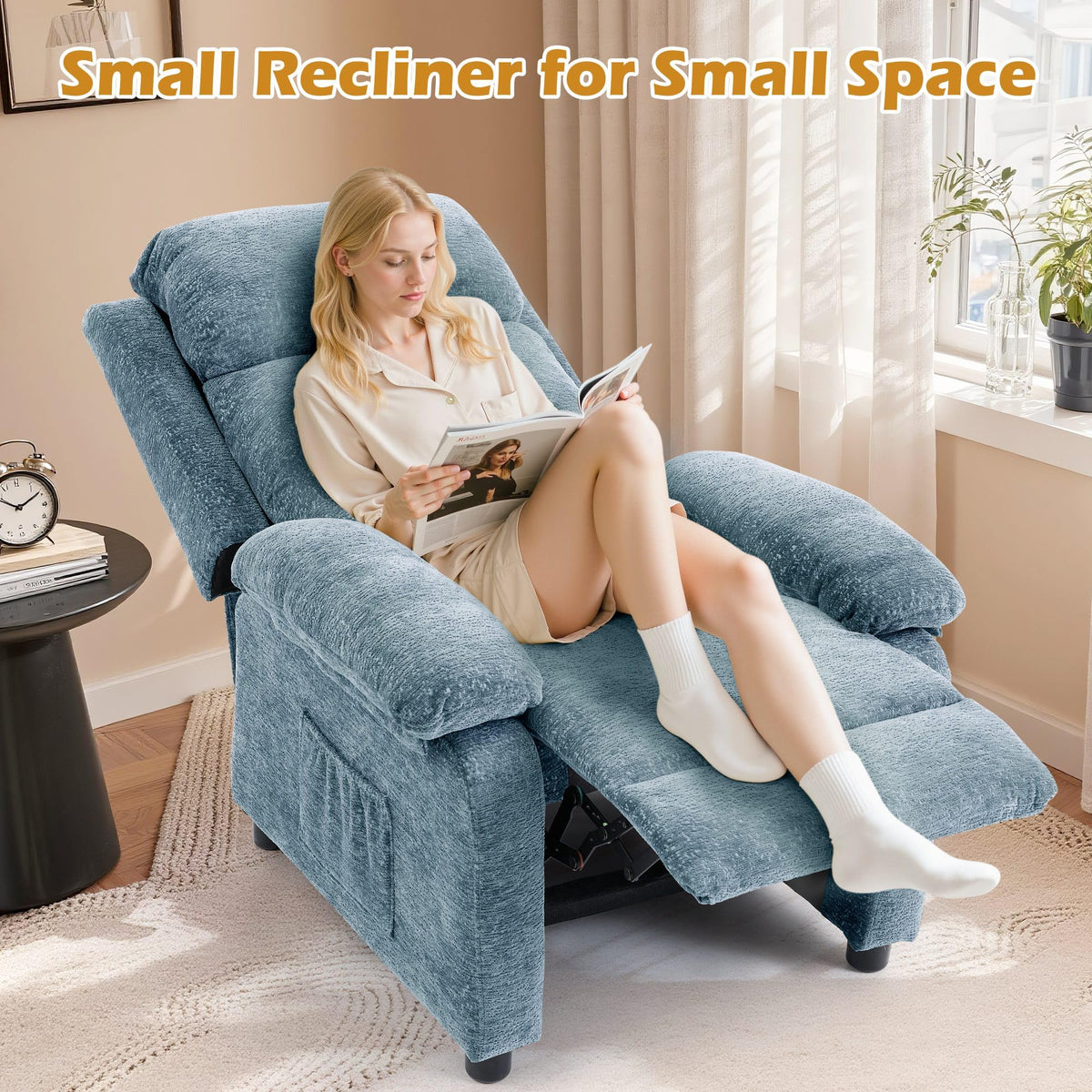 Korser Recliner Chair, Living Room Chairs for Adults