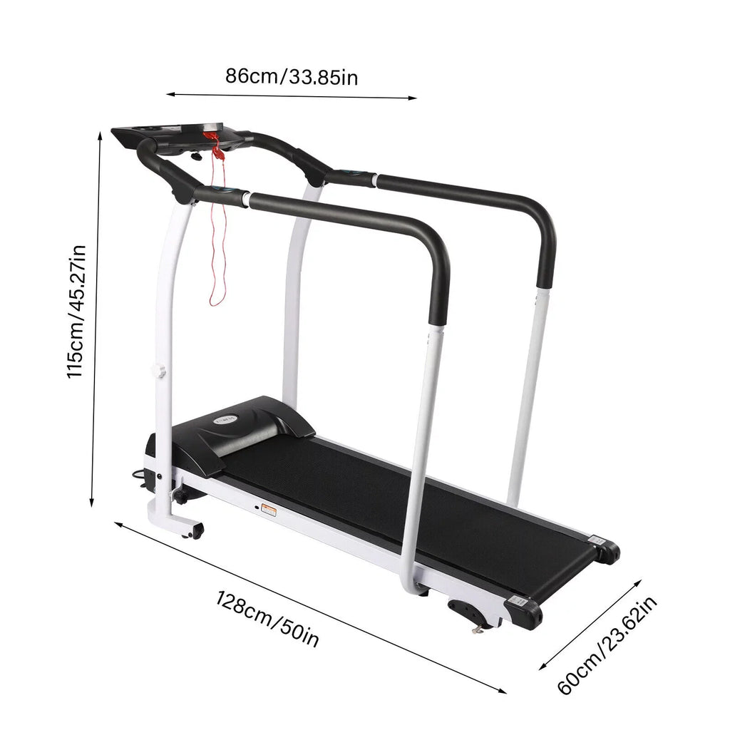 0.5-6km/h(0.3-3.7mph) Walking Exercise Indoor Machine Elderly for Treadmill Running Electric