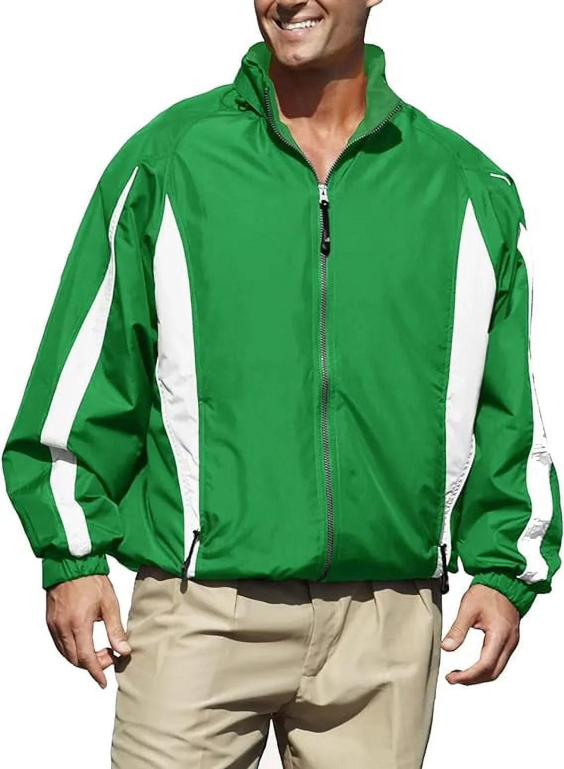 White, Phenom & Jacket Medium) 833 Men Long-Sleeves (Kelly Pro Celebrity
