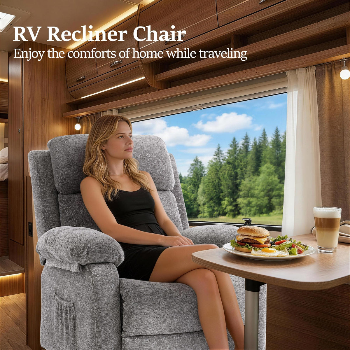 Korser Recliner Chair, Living Room Chairs for Adults