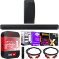 Cables w/ / Protection 2x Atmos Streaming Software Subwoofer DTS:X Dolby Plan with Bundle HDMI Active Deco + Wireless + Kit (2021) with Extended HW-Q900A/ZA 7.1.2ch  Gear HW-Q900A Soundbar
