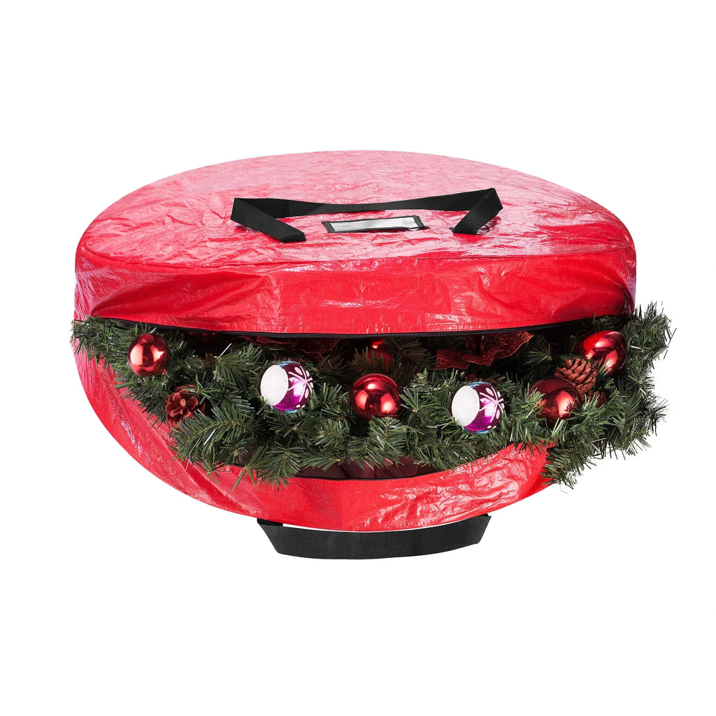 Tree Storage Tree, Combo-Red, Stor Wreath Wreath & Elf 30" 9ft Bag