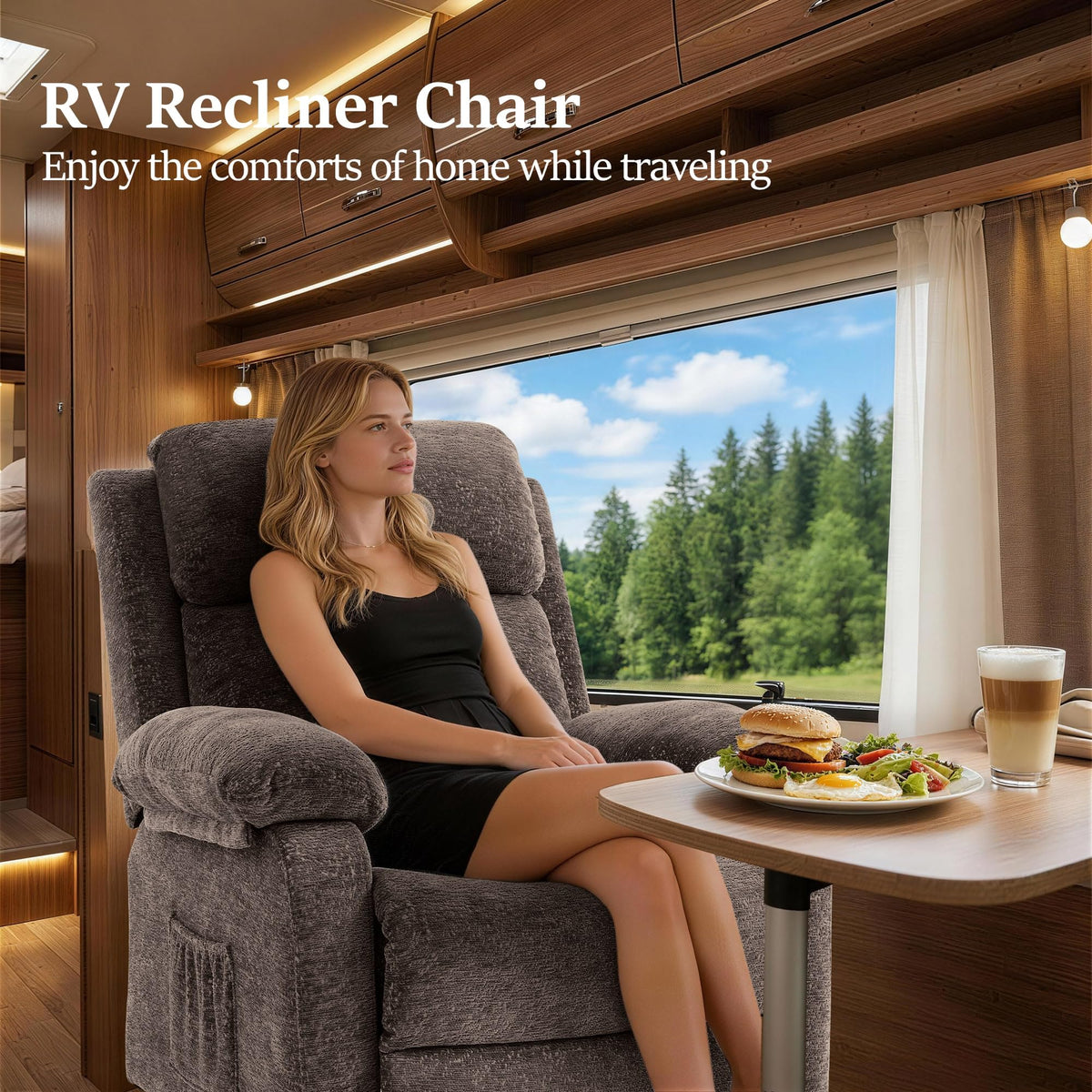Korser Recliner Chair, Living Room Chairs for Adults