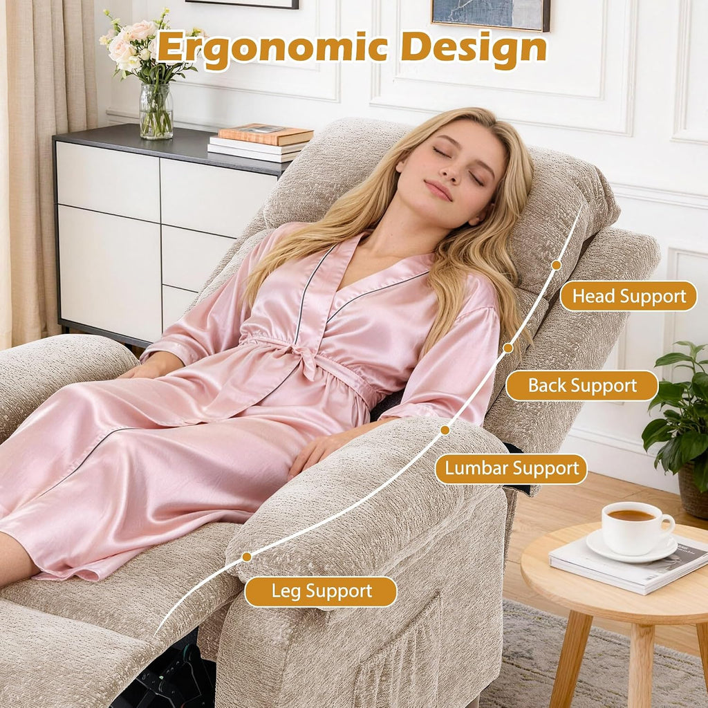 Korser Recliner Chair, Living Room Chairs for Adults