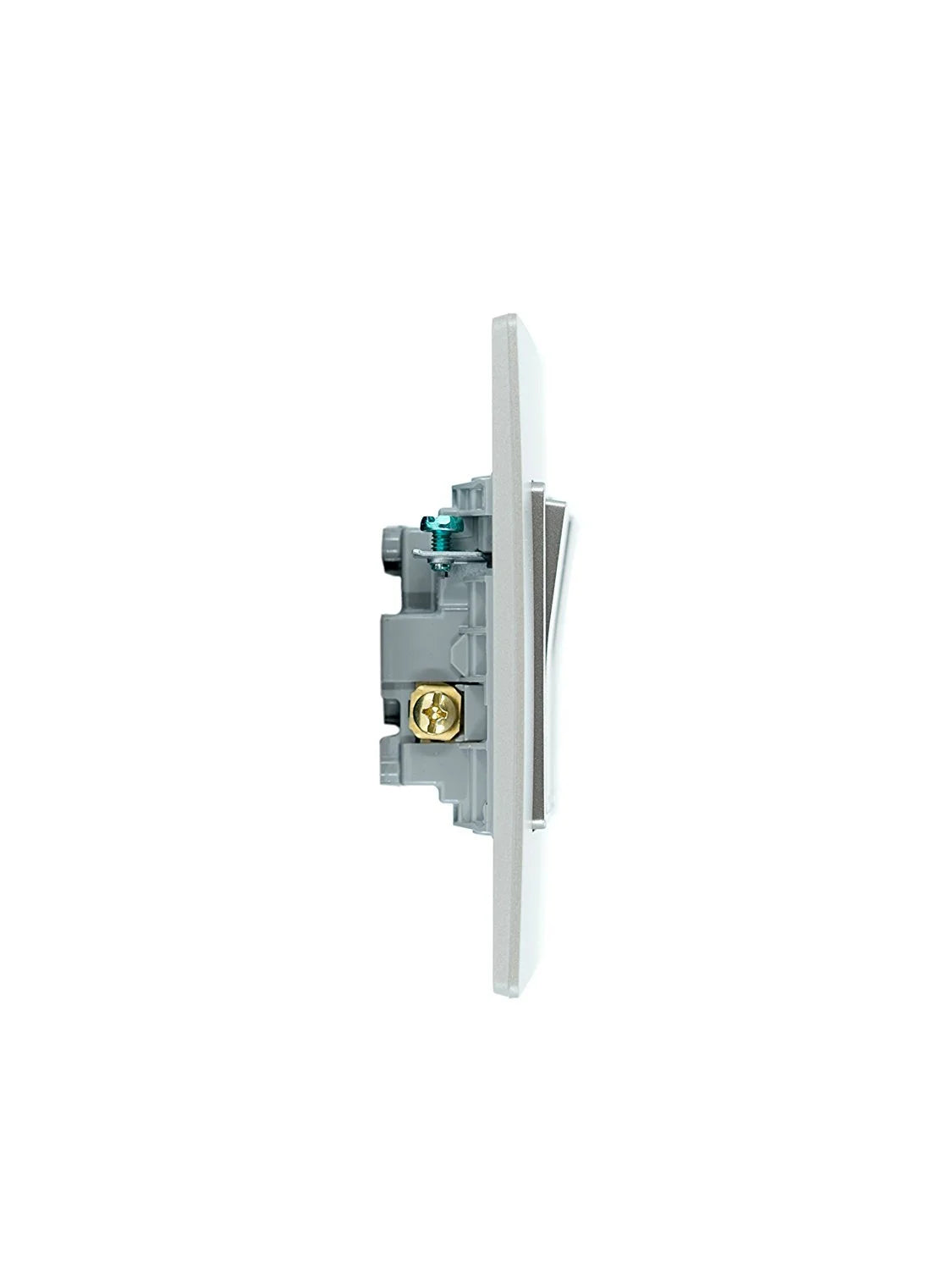 Plastic Gang PASS - Radiant Plate 2 Screwless Nickel RWP262NICC6 & Legrand SEYMOUR Wall