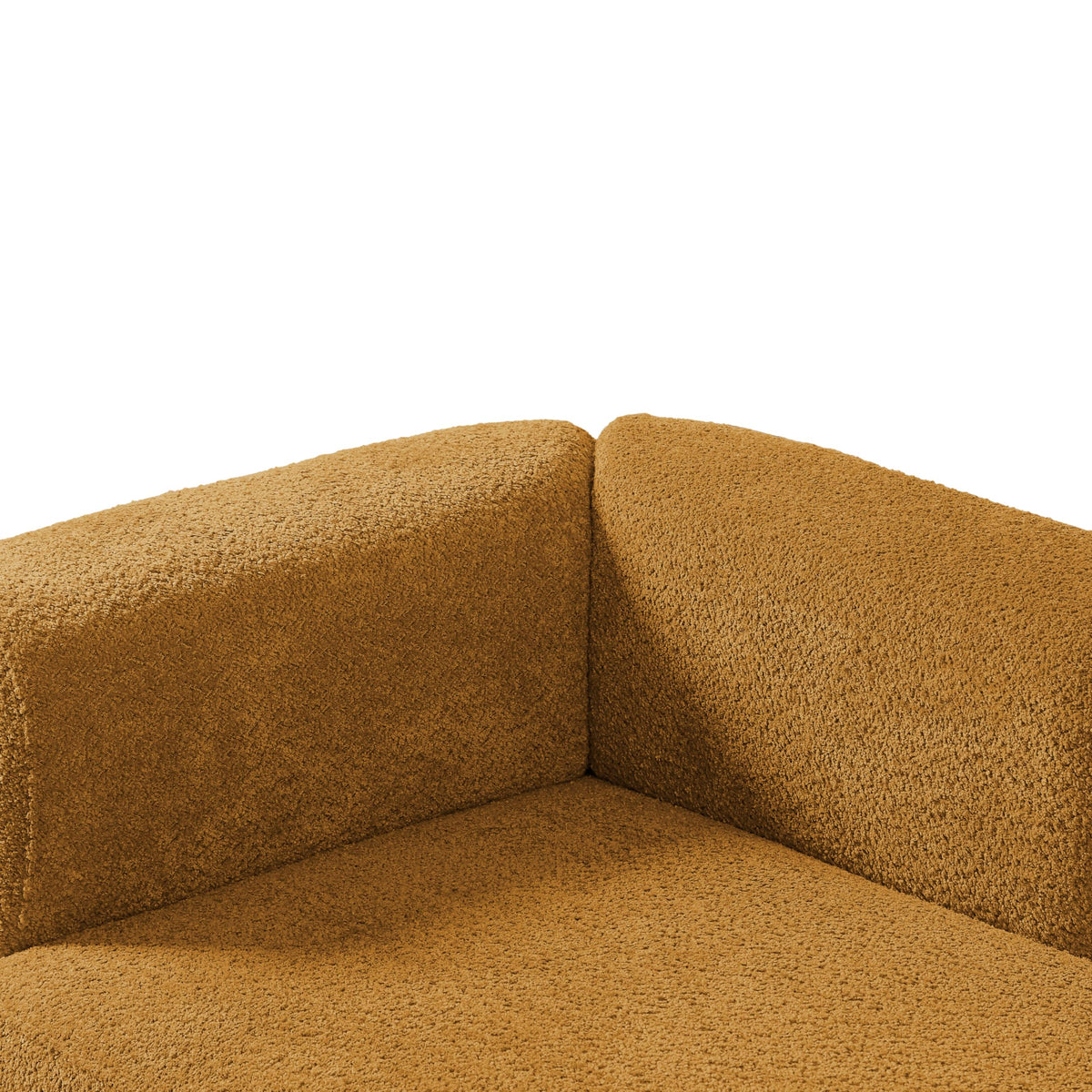 ERYE Boucle Upholstered Left Facing Chaise Lounge Indoor for Living Room Bedroom,Comfy Single Chaise Lounge Modern Leisure Recliner Sleeper Sofa Daybed, Easy Assemble