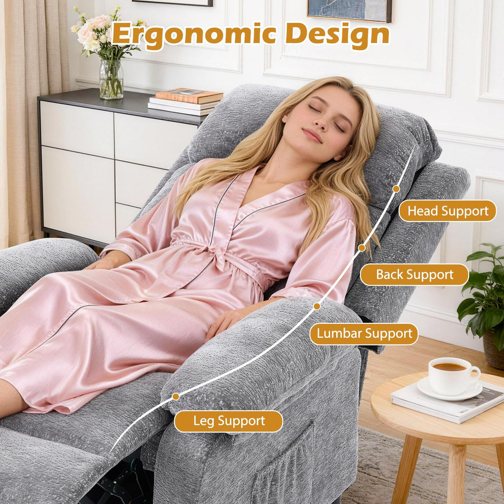 Korser Recliner Chair, Living Room Chairs for Adults