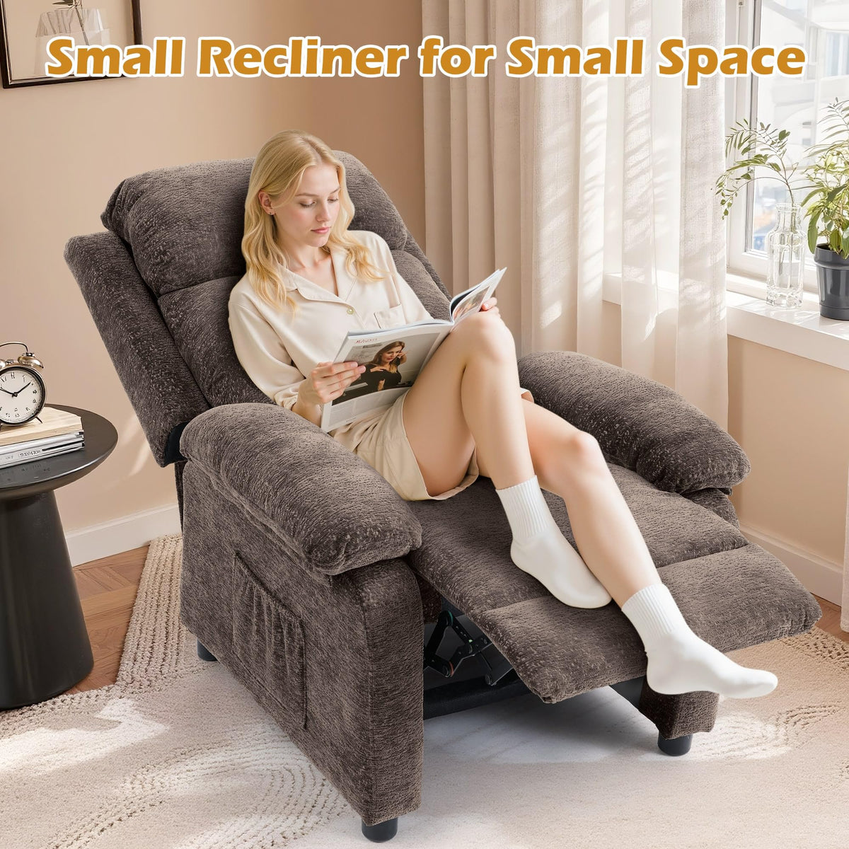 Korser Recliner Chair, Living Room Chairs for Adults